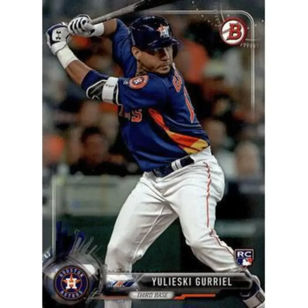 2017 Bowman Yulieski GurrielÂ  RC # 29 Houston Astros